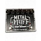 Used Electro-Harmonix Metal Muff Distortion With Top Boost Effect Pedal thumbnail