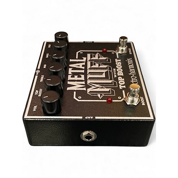 Used Electro-Harmonix Metal Muff Distortion With Top Boost Effect Pedal
