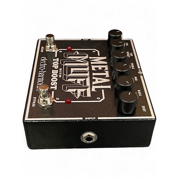 Used Electro-Harmonix Metal Muff Distortion With Top Boost Effect Pedal