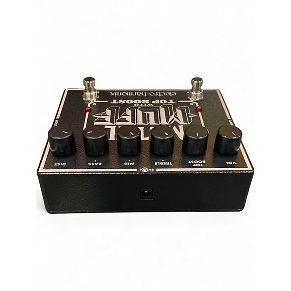 Used Electro-Harmonix Metal Muff Distortion With Top Boost Effect Pedal