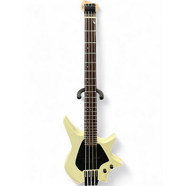 Used Hils HNB3 ARTIC WHITE Electric Bass Guitar
