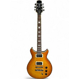 Used Hamer SUNBURST Q/T Yellow Solid Body Electric Guitar