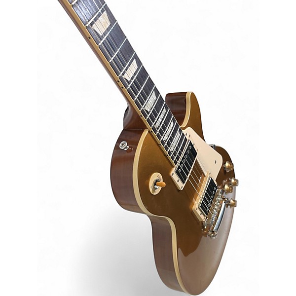 Used Gibson Les Paul Standard Gold Top Solid Body Electric Guitar
