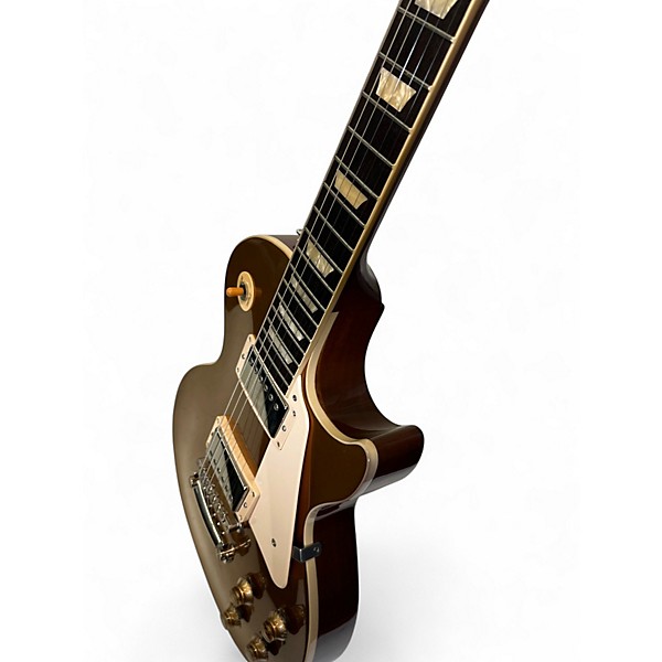 Used Gibson Les Paul Standard Gold Top Solid Body Electric Guitar