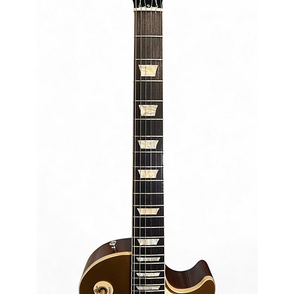 Used Gibson Les Paul Standard Gold Top Solid Body Electric Guitar