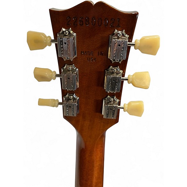 Used Gibson Les Paul Standard Gold Top Solid Body Electric Guitar
