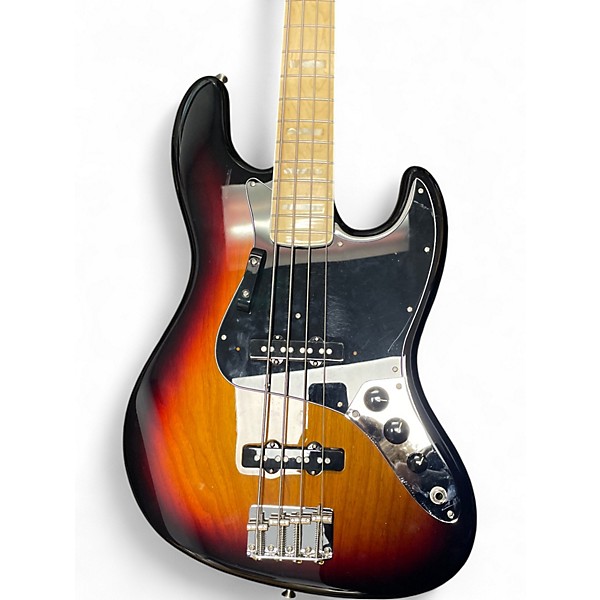 Used Fender American Original 70s Jazz Bass 3 Color Sunburst Electric Bass Guitar