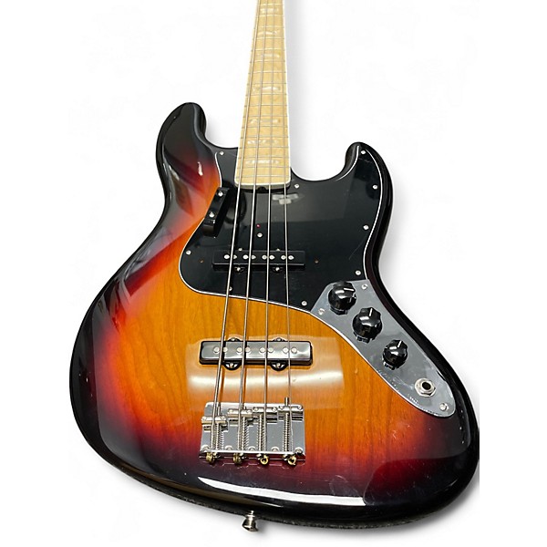 Used Fender American Original 70s Jazz Bass 3 Color Sunburst Electric Bass Guitar