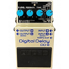 Used BOSS DD8 Digital Delay Effect Pedal