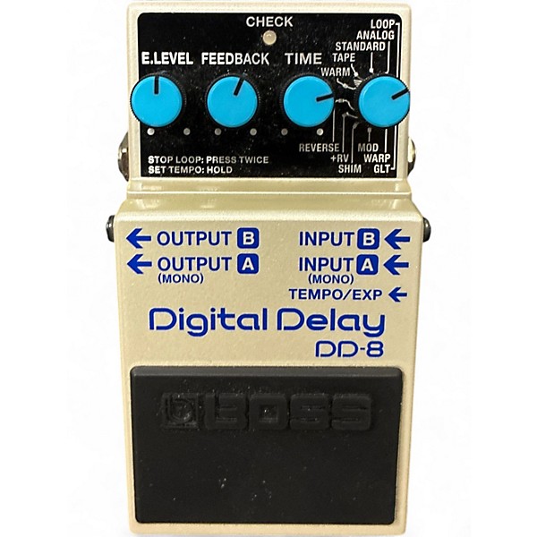 Used BOSS DD8 Digital Delay Effect Pedal