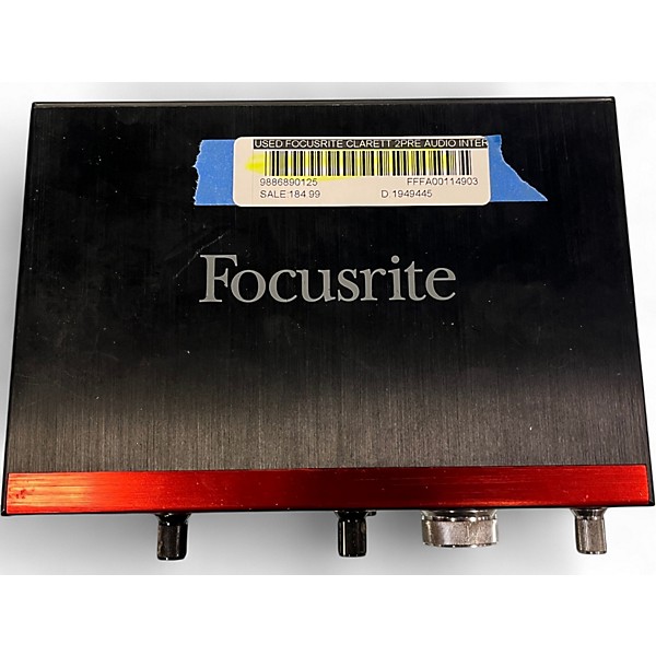 Used Focusrite Clarett 2Pre Audio Interface