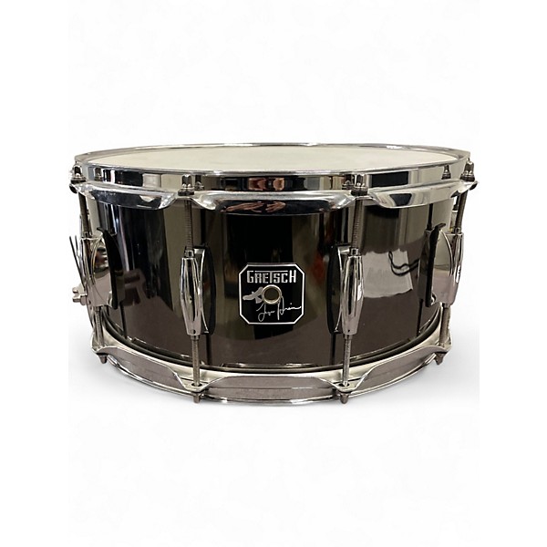 Used Gretsch Drums 6.5X14 Taylor Hawkins Designed Snare Black Drum