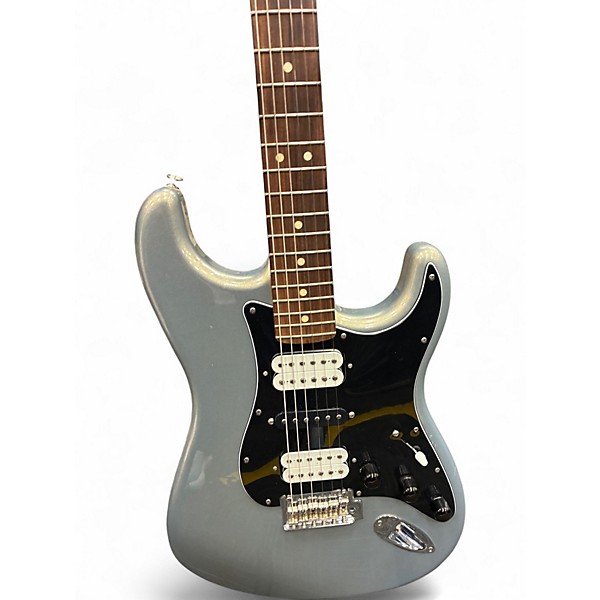 Used Fender FSR STANDARD STRATOCASTER HSH GHOST SILVER Solid Body Electric Guitar