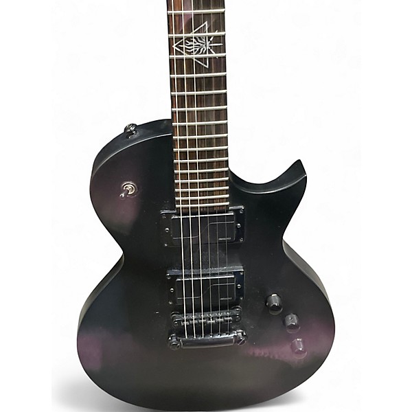 Used Ltd NERGAL-6 Black Solid Body Electric Guitar
