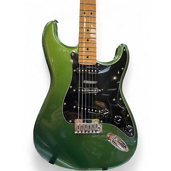 Used Fender Player II Modified Statocaster Harvest Green Metallic Solid Body Electric Guitar