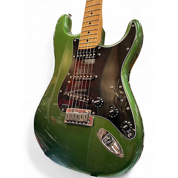 Used Fender Player II Modified Statocaster Harvest Green Metallic Solid Body Electric Guitar