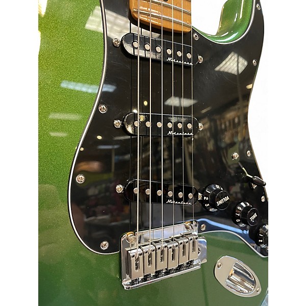 Used Fender Player II Modified Statocaster Harvest Green Metallic Solid Body Electric Guitar