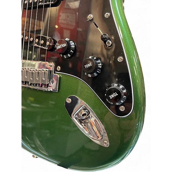 Used Fender Player II Modified Statocaster Harvest Green Metallic Solid Body Electric Guitar