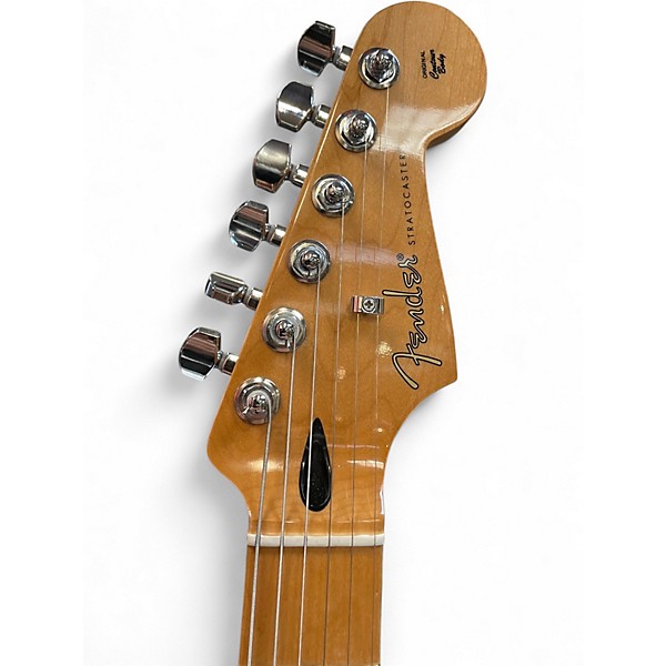 Used Fender Player II Modified Statocaster Harvest Green Metallic Solid Body Electric Guitar