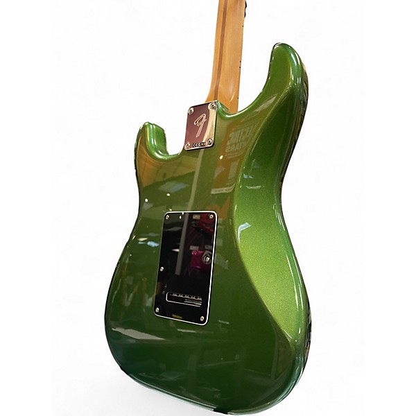 Used Fender Player II Modified Statocaster Harvest Green Metallic Solid Body Electric Guitar