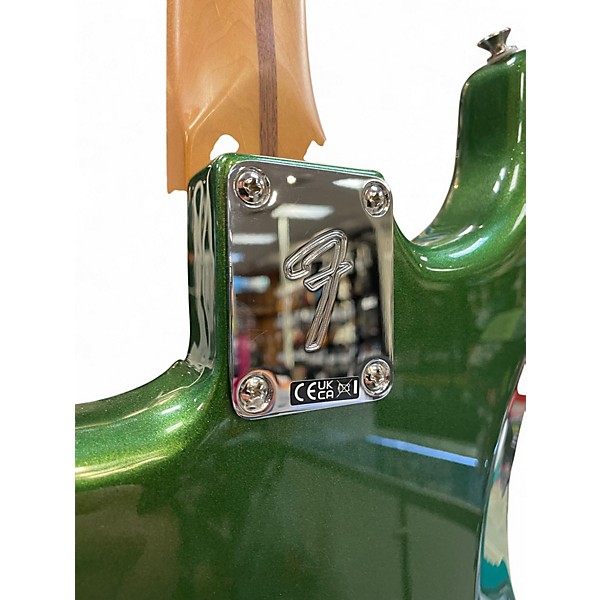 Used Fender Player II Modified Statocaster Harvest Green Metallic Solid Body Electric Guitar