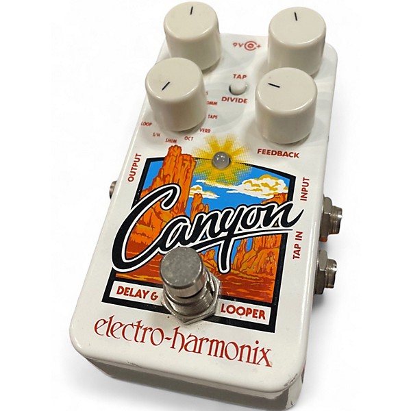 Used Electro-Harmonix Canyon Delay and Looper Effect Pedal