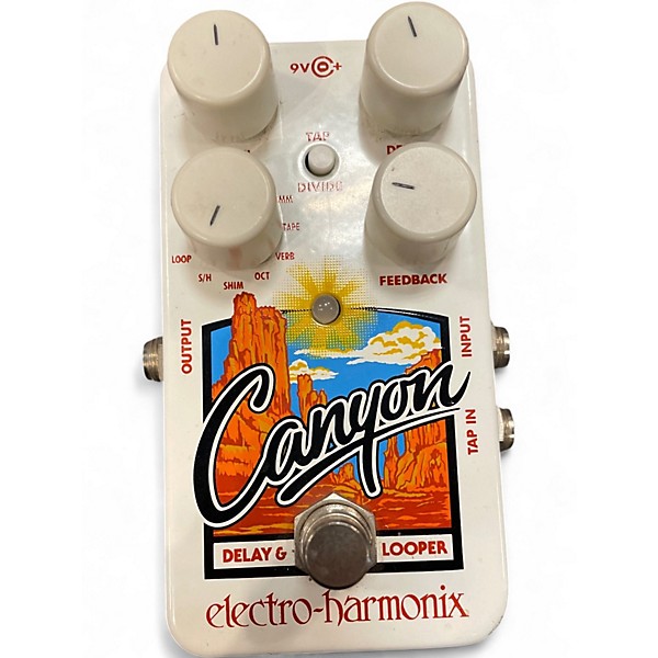 Used Electro-Harmonix Canyon Delay and Looper Effect Pedal
