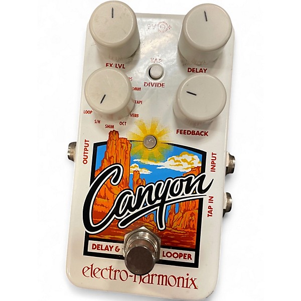 Used Electro-Harmonix Canyon Delay and Looper Effect Pedal