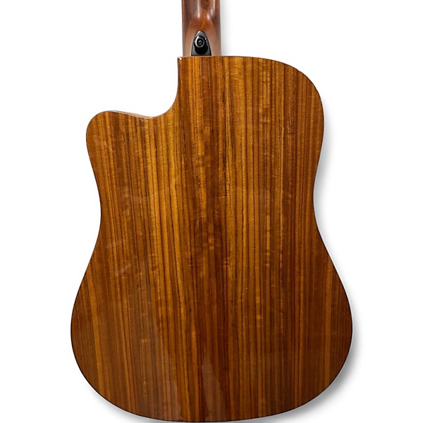 Used Lag Guitars THV20DCE Tramontaine Natural Acoustic Electric Guitar