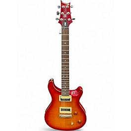 Used PRS SE Custom 22 Cherry Sunburst Solid Body Electric Guitar