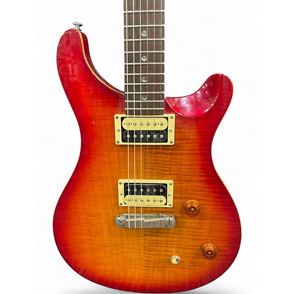 Used PRS SE Custom 22 Cherry Sunburst Solid Body Electric Guitar