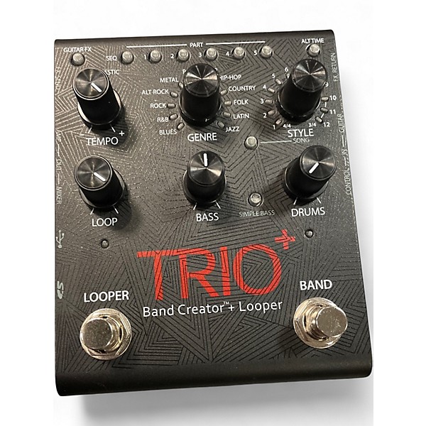 Used DigiTech Trio+ Band Creator Plus Looper Pedal