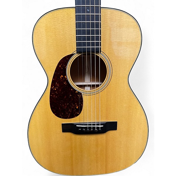 Used Martin STANDARD 0-18 LEFT HANDED Natural Acoustic Guitar