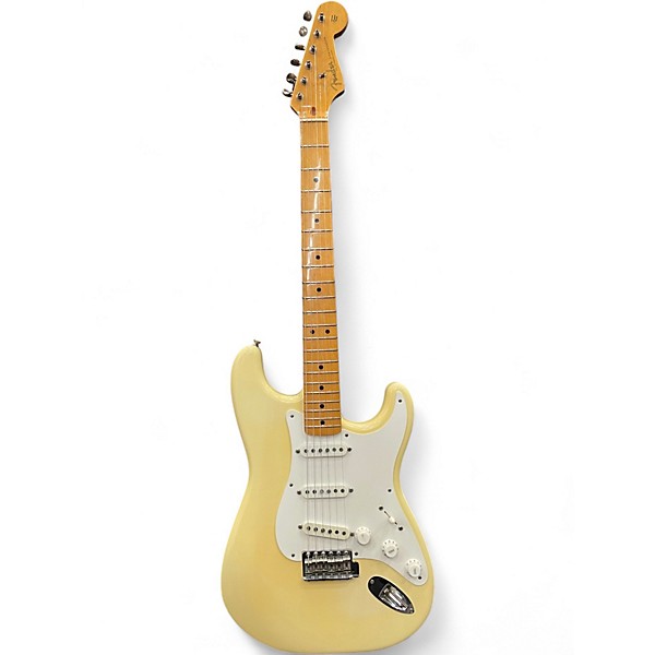 Vintage 1987 Fender 1957 Reissue Stratocaster Blonde Solid Body Electric Guitar