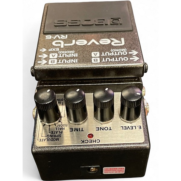 Used BOSS RV6 Digital Reverb Effect Pedal