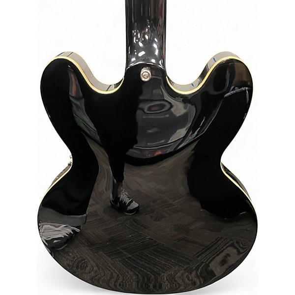 Used Epiphone ES335 Ebony Hollow Body Electric Guitar