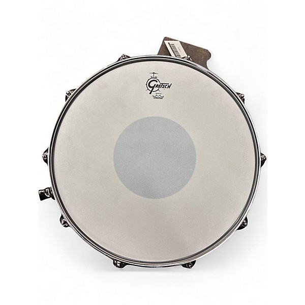 Used Gretsch Drums 5X14 Renown Snare Metallic Gray Drum