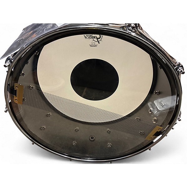 Used Gretsch Drums 5X14 Renown Snare Metallic Gray Drum