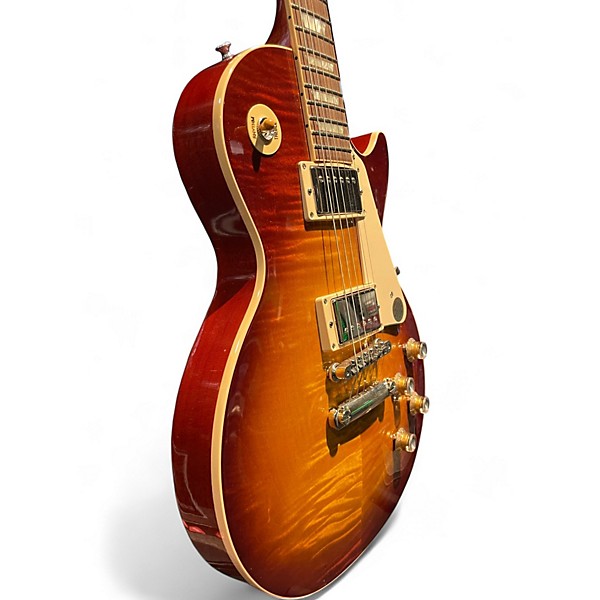 Used 2019 Gibson Les Paul Standard Iced Tea Solid Body Electric Guitar