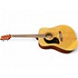 Used 2010s Washburn D10SLH Natural Acoustic Guitar thumbnail
