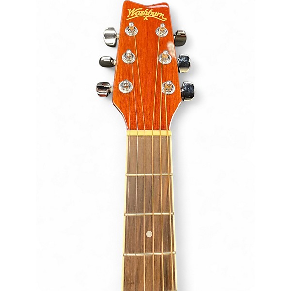 Used 2010s Washburn D10SLH Natural Acoustic Guitar