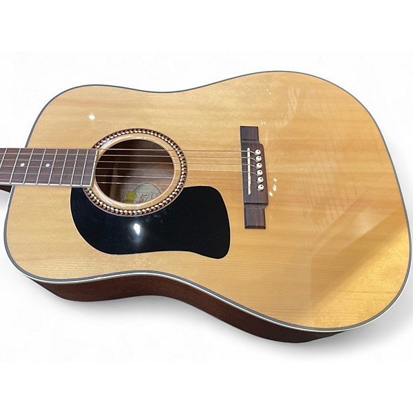 Used 2010s Washburn D10SLH Natural Acoustic Guitar