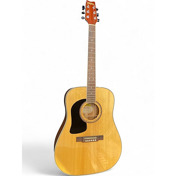 Used 2010s Washburn D10SLH Natural Acoustic Guitar