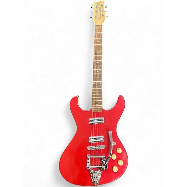Used Danelectro Hodad RED Solid Body Electric Guitar