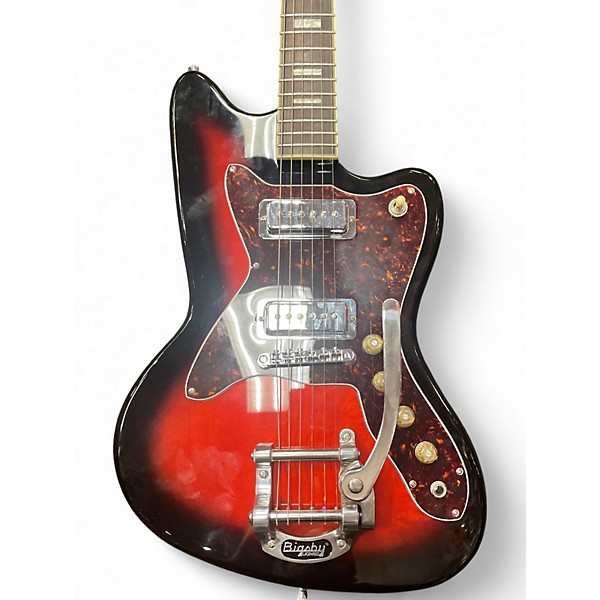 Used Silvertone 1478 SUNBURST Solid Body Electric Guitar