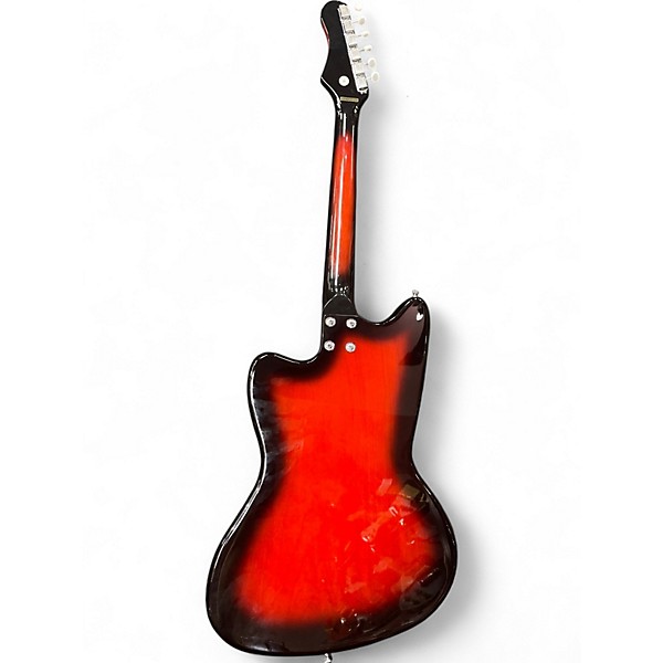 Used Silvertone 1478 SUNBURST Solid Body Electric Guitar