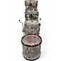 Used DW 5 Piece Design Series Acrylic Clear Drum Kit thumbnail