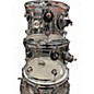Used DW 5 Piece Design Series Acrylic Clear Drum Kit