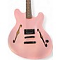 Used Fender TOM DELONGE STARCASTER Shell Pink Hollow Body Electric Guitar