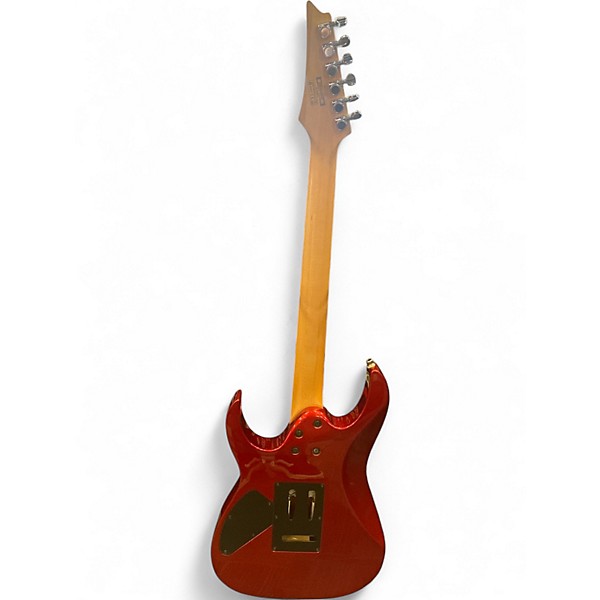 Used Ibanez RG120 Candy Apple Red Solid Body Electric Guitar